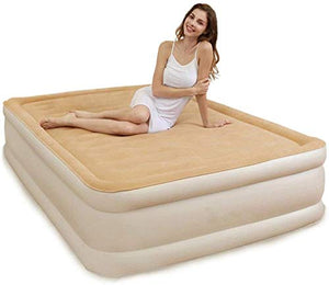 HongLianRiven Lettino da Viaggio Lettino da Viaggio Sedile Posteriore Air Letto Portatile Air Letto a Due Letti Aria Materasso Floccato materassino Bed Coperta con Una Pompa ad Aria Storage Bag 5-26