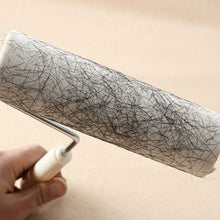 LLQM Dispositivo per Capelli appiccicosi per Uso Domestico, Carta per Polvere appiccicosa Resistente strappabile, Rullo appiccicoso per Abiti rotti 16 cm, Carta Adesiva con Manico
