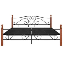 SKM Giroletto Nero in Metallo 180x200 cm (24.8kg)