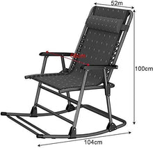 Lettino prendisole Sedie da giardino Sedia pieghevole Sedie da campeggio Sedia pieghevole da salotto Sedia a dondolo Patio Piscina Cortile Sedia portatile da esterno Per campeggio Pesca Spiaggia Lett