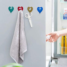 Sprießen Ganci Adesivi, 10 pezzi Ganci Portasciugamani in Acciaio Inox, Gancio autoadesivoganci con motivi per animali domestici, Appendini per porta asciugamani da bagno e cucina
