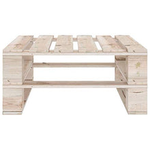 SKM Set Divani da Giardino Pallet 7 pz con Cuscini in Legno di Pino (157.2kg)