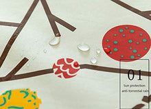 Tende da Sole per Esterno con Anelli a Caduta, Tessuto Impermeabile Antimuffa Teli Parasole Laterali Gazebo Balconi Terrazzo Veranda Casa in Spiaggia, 1 Pannelli (Colore : C, Taglia : 54 * 96inch)