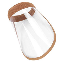 Amosfun Trasparente Protezione per Lo Schermo Facciale Isolante Protezione per Il Viso Protezione Cappello di Protezione Anti Goccioline Antiolio per Cucinare Protezione Personale (Kaki)
