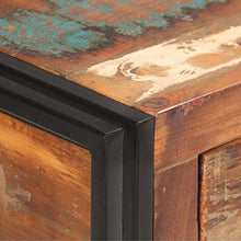 vidaXL Credenza 120x30x75 cm in Legno Massello di Recupero