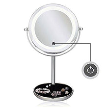 SHYPA Specchio for Trucco-Specchio cosmetico Specchio for Trucco Specchio ingrandimento Doppio Specchio da scrivania Specchio cosmetico for Bagno Nuovo Stile