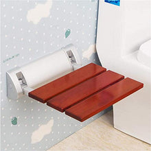 Sgabello da bagno Parete doccia Sedile sgabello bagno in legno antiscivolo pieghevole Bagno Sgabello for anziani / donne incinte / disabili sicura balneazione sede della sedia - portanti 250kg (colori