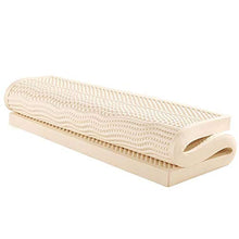PLOLLD 100% Lattice Naturale materassi, Tatami Hotel Rimbalzo Lento Materasso futon familiari copriletti, Comodo appoggio (Color Classification : 7.5cm, Size : King-180×220cm)