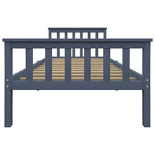 SKM Giroletto con 2 Cassetti Grigio in Massello di Pino 100x200 cm (27.9kg)