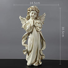 Newgreeny Old Angel Arredamento per La Casa Artigianato in Resina Decorazione Mobile TV da Tavolo Ingresso Armadio per Vino Stile Quattro