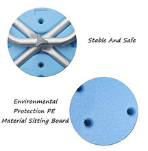 CLJ-LJ - Sgabelli da bagno per anziani e in lega di alluminio, per doccia, per donne incinte, per disabili, sedia di sicurezza, colore: blu