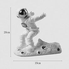 YLCJ Portabottiglie per Vino Statua Forma Astronauta Portabottiglie, Portabottiglie in Resina, Porta sculture per casa Ufficio Caffetteria Bar Ristorante Regalo per Feste