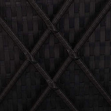 Tidyard 3 pz Set Lettini Prendisole Reclinabili in Polyrattan con Tavolino,Lettino da Sole,Lettino da Giardino Esterno,Lettino Prendisole da Piscina Patio Terrazzo Spaggia Mare 195x60x31 cm