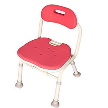 HHJJ Pieghevole Bagno Doccia Sgabello Sedile, Antiscivolo banco ergonomico Aid Bagno Sedia con braccioli Sedile Imbottito for Anziani disabili