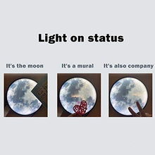 25 cm Usb Powered Moonlight, specchio multifunzione trucco, con luce bianca a led, decorazione artistica lampada da tavolo, per scrivania camera da letto