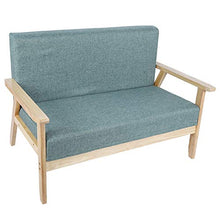 Estink - Divano a 2 posti, in tessuto, divano a 2 posti, per camera da letto, soggiorno, ufficio, giardino, cortile, 61 x 113,6 x 73,5 cm