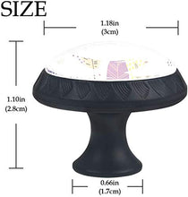 Modello Di Foglie Di Palma Pomelli per Porta Set di 4 Pomelli per Mobili Manopole per Cassetti Cucina Armadio Vetro