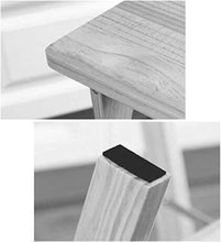 Sgabelli da bar Sedia da pranzo Poltrone Gradini pieghevoli Scaletta in legno massello Sgabello pieghevole pieghevole Sgabello marrone con gradini Sgabello Cucina multifunzionale in legno Uso uff
