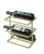JL Tabletop scaffali Vino, controsoffitto Wine Rack, Wine Rack Holder Home Décor Pranzo Rack Accent Vino magazzinaggio for Il Vino di stoccaggio
