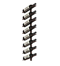 HTDZDX Portabottiglie Galleggiante da Parete in Ferro battuto con ripiano e Porta Bicchieri in Vetro Porta Bicchieri (Size : Hold 4 Bottles)