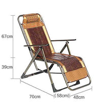FUFU Sedie a sdraio Sedia da salotto Sedia da ufficio Sedia da ufficio Sedia da salotto in bambù Sedia da spiaggia reclinabile portatile Sedia da spiaggia e sedie reclinabili pieghevoli Sedie a sdraio