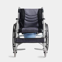 Carrozzine Semoventi, Transito Portatile Pieghevole Portatile Leggero Uomo Anziano, con Padella Trolley Casa Disabili Scooter Trolley Scooter Anziani/Disabili A