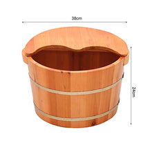 NUBAOgy Bacino Del Piede In Legno, Pediluvio Per Uso Domestico, Vasca Da Bagno Coperta Per Pediluvi, Pediluvio Per Uso Domestico, Pediluvio, Fusto Di Abete Profumato, Regalo Per La Salute Domestica, 2