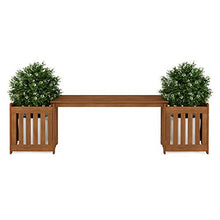 Furinno Tioman Fioriera, in Legno, 46.48 x 40.13 x 173.99 cm, Naturale