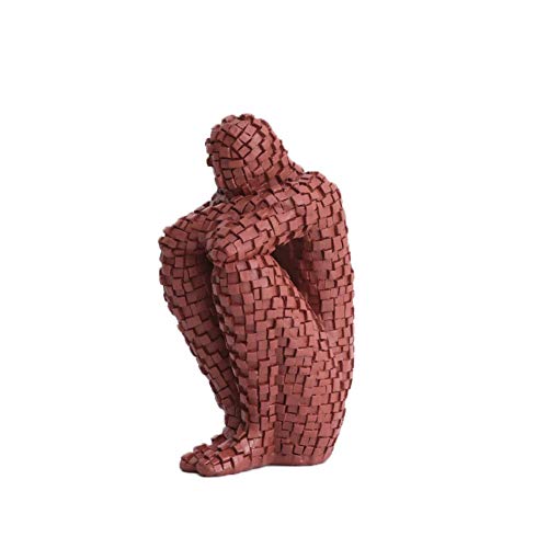 ZGPTX Libro di Lusso Leggero File in Piedi Studio Semplice Figura Astratta Scultura Soggiorno Armadietto del Vino Casa Creativa