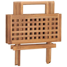 vidaXL Set da Pranzo da Giardino Pieghevole 3 pz in Massello di Teak