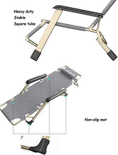 Lettini prendisole Reclinabili, Reclinabile Leggero oversize XL Sedia reclinabile Zero Gravity Chair, Pieghevole e reclinabile Lettino prendisole con cuscino per la testa Sedie a sdraio Sostituzione c