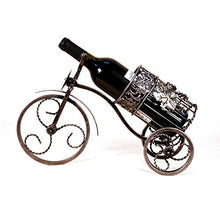 Elegante Semplicità Home Now Antica Decorazione per la Casa Retro Ferro Battuto Bicicletta Vino Portabottiglie Desktop Portico Creativo Europeo Regalo Di Nozze Ornamenti Bronzo Bello Ed Elegante, HJ
