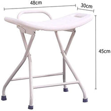 Sgabello da bagno Altezza regolabile - lega di alluminio Bagno Doccia Sgabello - pieghevole Bagno Seat / doccia Sedia / Bagno Bench - doccia / vasca Sgabelli di anziani disabili incinta Aid Sicurezza