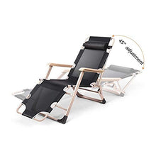 Chaise Longue Recliners Leisure Lounge Chair, Zero Gravity Armchair Sedia da Balcone per Interni da Interno per Soggiorno Giardino Esterno