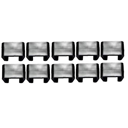 TongICheng Clip Couch Sofa Connect Clamps, Divano allineamento connettore Fissaggio Clips 6cm Mobili di plastica Clip per Esterno Giardino Patio Mobilio Decorazione Domestica 10PCS
