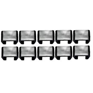 TongICheng Clip Couch Sofa Connect Clamps, Divano allineamento connettore Fissaggio Clips 6cm Mobili di plastica Clip per Esterno Giardino Patio Mobilio Decorazione Domestica 10PCS