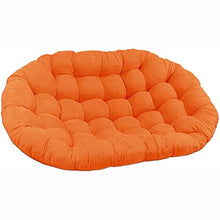 ZWPY Cuscino per Sedia Doppio Papasan, Cuscino per Sedia di Ricambio, Imbottiture per roulotte con Telaio Non in Rattan, Tappetino Imbottito per Interni