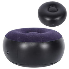 BHDD Sgabello Gonfiabile Pieghevole, Cuscino Poggiapiedi Sedia da Campeggio per Esterni Portatile Sedia Rotonda, con Fondo Rinforzato Durevole, per Dormitorio Home Office, Bambini Adulti, Aeroplano