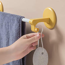GETZ MSYO 2 Pezzi in Acciaio Inox Portasciugamani Portasciugamani Bagno Portasciugamani Montato a Parete con Ganci, Impermeabile (Dimensioni: 51,5x7,5x8 Cm)