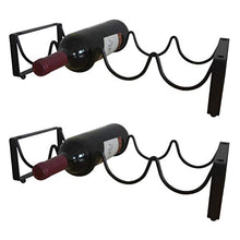 Cabilock 2 Pezzi Iron Art Elegante Portabottiglie per Bottiglie di Champagne Espositore per Bottiglie di Vino per Ristorante di Casa