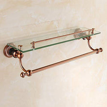SWNN Bathroom Shelves Toilette in Vetro Bagno Multistrato con Portasciugamani Accessori Bagno Hardware Bagno Mensola Bagno
