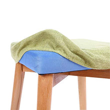 EXCLVEA Sedile per Trucco per Camera da Letto Vanity Sgabello Trucco banco Scollato sulla Schiena Imbottita attenuato Vanity Gambe Seduta in Legno (Colore, Dimensione : 37x37x46cm)