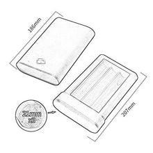 FxsD Cigar Box, Portable Cigar Box in Similpelle, Legno di Cedro Fodera, 3 Sigaro idratante bocchini ## (Color : Brown)