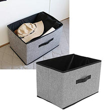 Snufeve6 Scatola portaoggetti, con Manico Rinforzato Organizer portaoggetti Portatile Leggero, per Libri di Vestiti, Giocattoli