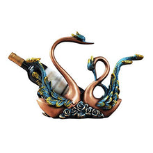 LHQ-HQ Bottiglia di Vino Wine Rack Rack Soggiorno Resina Wine Rack Retro Swan Bottiglia di Vino Rack Home Art Wine Rack Decoration