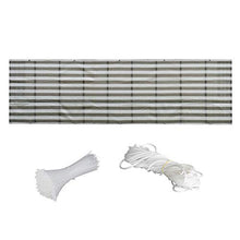 Infilm, protezione per la privacy, per balcone, 4,9 x 0,9 m, traspirante, per portico e cortile, per scale, per interni ed esterni, con corda e cravatte