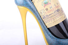 ZLJ Artigianato in Resina Imitazione Creativa Tacchi Alti Portabottiglie da Vino Finestra del Ristorante Decorazioni per armadietti del Vino Regali creativi