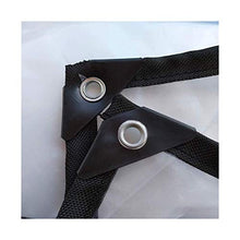 CXF Incatramata Cancella Heavy Duty Trasparente Tarp, PE, 120g / m², Occhielli, all'aperto, Cortile, Copertura vegetale, Formato può Essere Adattato Telo Occhiellato Retinato