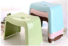 Doccia Sedia Ispessito Antiscivolo in plastica Sgabello Bagno Bambini Piccola Panca Sgabello Basso Rettangolare Tavolino Sgabello Sicurezza