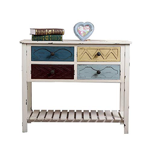 XuZeLii Credenza in Piedi Gabinetto Governo di immagazzinaggio Armadio Accent Fianco del Mobile Credenza Multifunzionale in Soggiorno Corridoio Industriale Adatto per Camera da Letto E Soggiorno